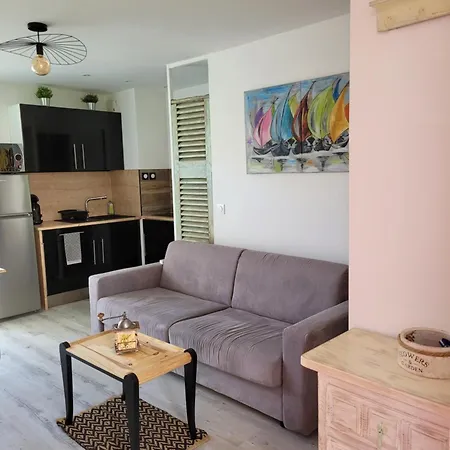 Apartmán Tahiti Beach, T2 A La Mer, Piscine, Terrasse Et Parking Frontignan