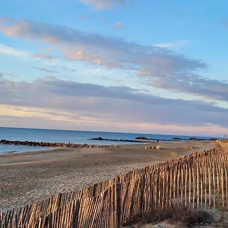 Tahiti Beach, T2 A La Mer, Piscine, Terrasse Et Parking Фронтиньян