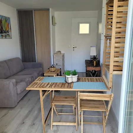 Tahiti Beach, T2 A La Mer, Piscine, Terrasse Et Parking פרונטיניאן