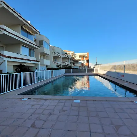 Tahiti Beach, T2 A La Mer, Piscine, Terrasse Et Parking Frontignan